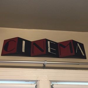 Vintage Cinema Sign